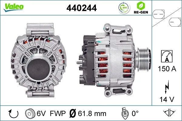 Alternateur VALEO 440244 