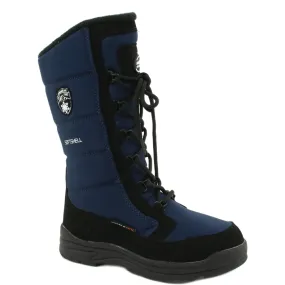 American Club Bottes softshell américaines avec membrane marine SN12/22 le noir bleu marin