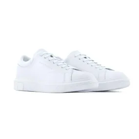 Basket homme en cuir blanc Armani Exchange - Baskets Homme sur MenCorner