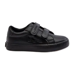 Baskets Velcro Enfant Big Star NN374006 Noir le noir