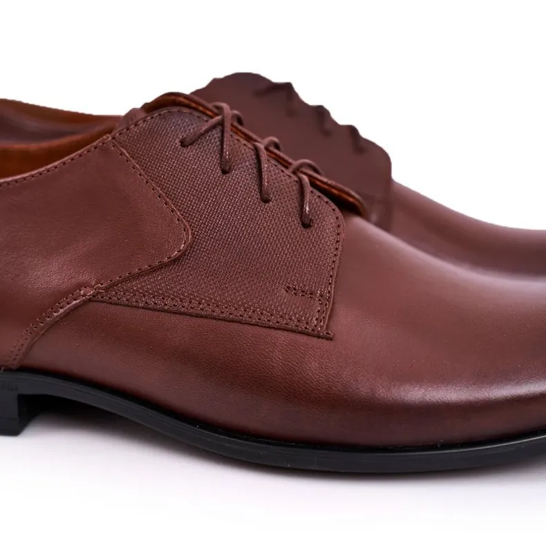 Bednarek Polish Shoes Chaussures cuir homme Bednarek Marron brun