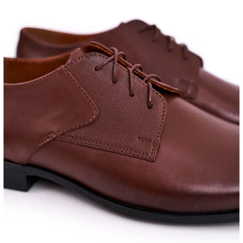 Bednarek Polish Shoes Chaussures cuir homme Bednarek Marron brun