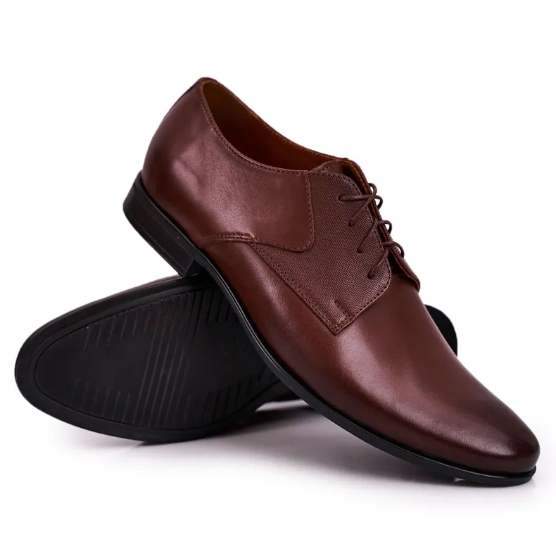 Bednarek Polish Shoes Chaussures cuir homme Bednarek Marron brun