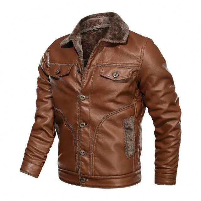 Blouson cuir hiver homme - Homme Tendance