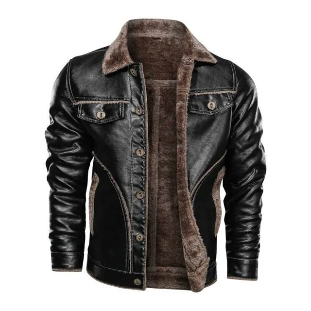 Blouson cuir hiver homme - Homme Tendance