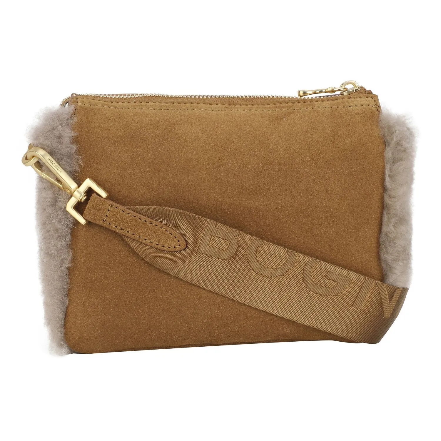 Bogner Banff Frisé Gulia Mini sac à bandoulière Cuir 19.5 cm