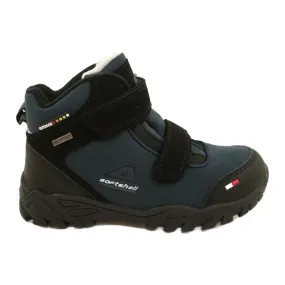 Bottes American Club Softshell avec membrane WT69 Navy le noir bleu marin