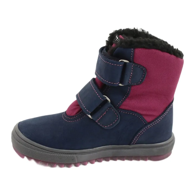 Bottes avec membrane TE-POR Mazurek 1351 M bleu marin rose