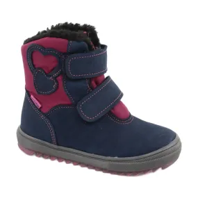 Bottes avec membrane TE-POR Mazurek 1351 M bleu marin rose