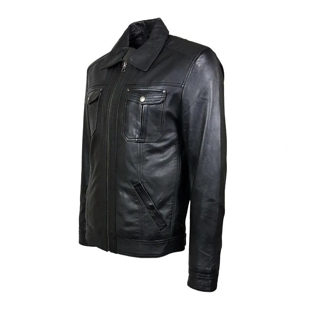 bouson homme cuir hadadzo black