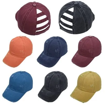 Casquette déchirures unisex