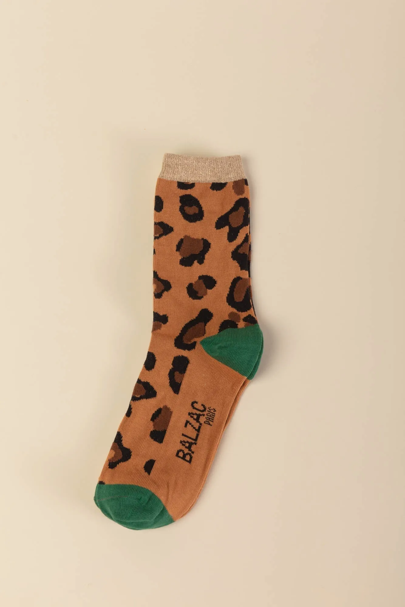 Chaussettes Léo vert