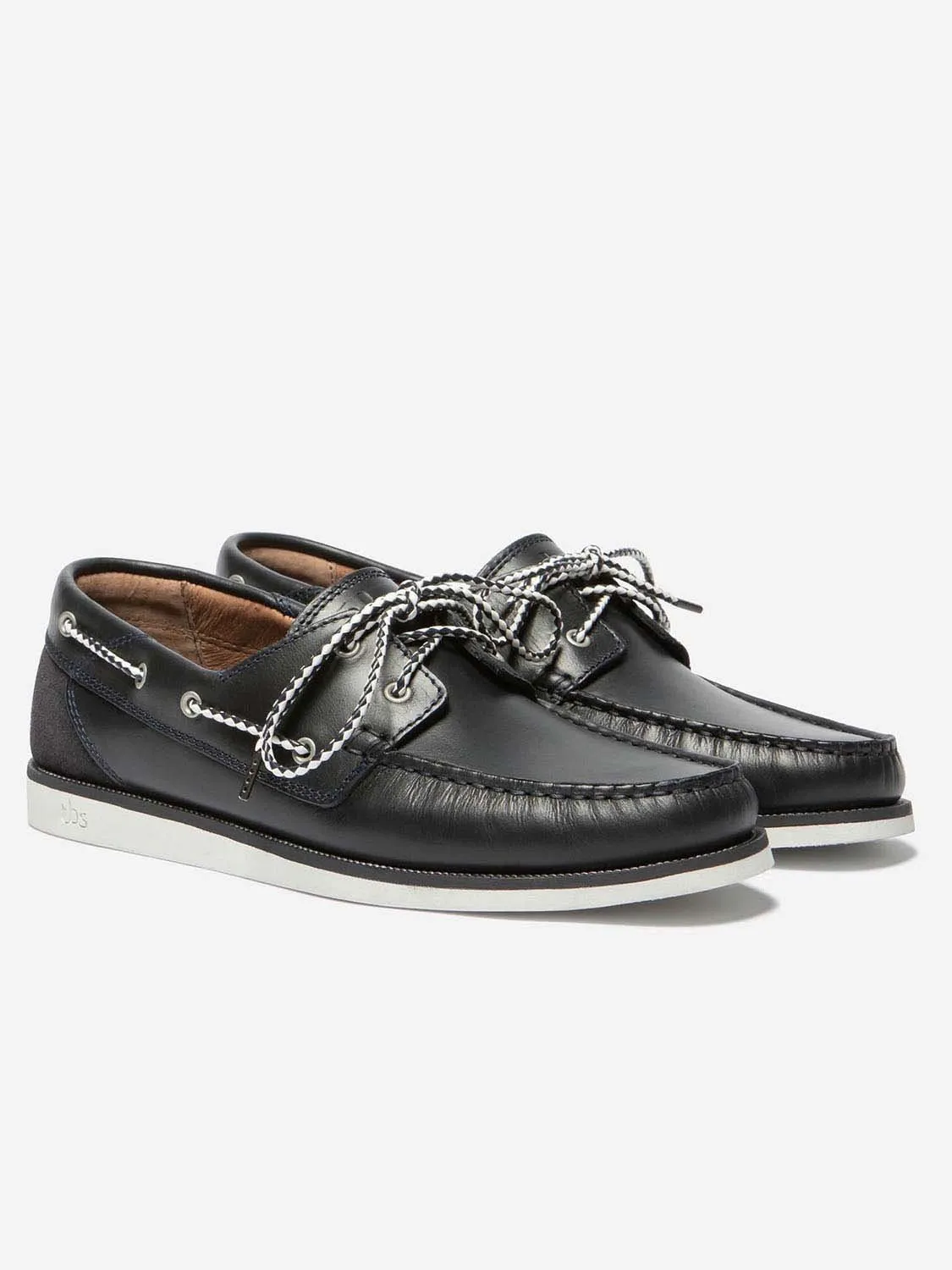 Chaussures Bateau Homme Cuir Marine tbs