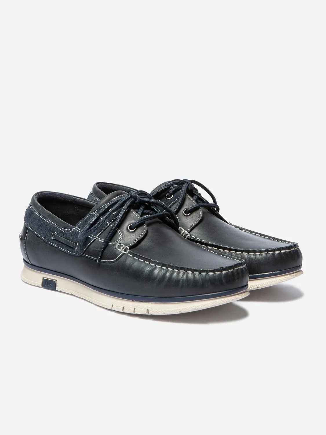 Chaussures Bateau Homme Souple Cuir Marine tbs