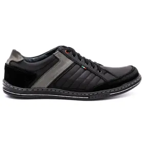 Chaussures cuir homme Olivier 236GT noir le noir