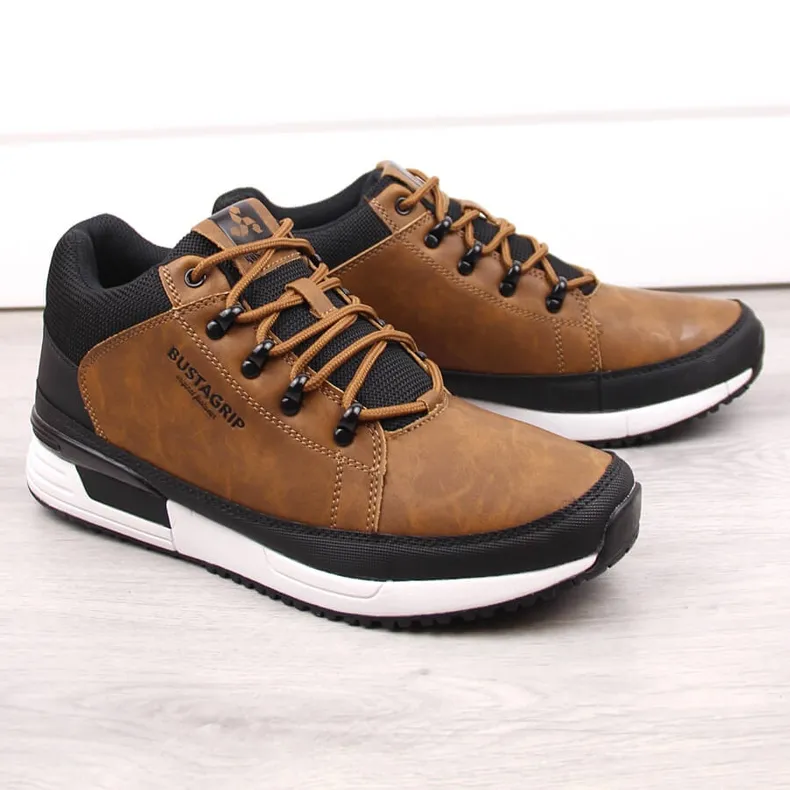 Chaussures homme cuir marron Cruiser Bustagrip brun