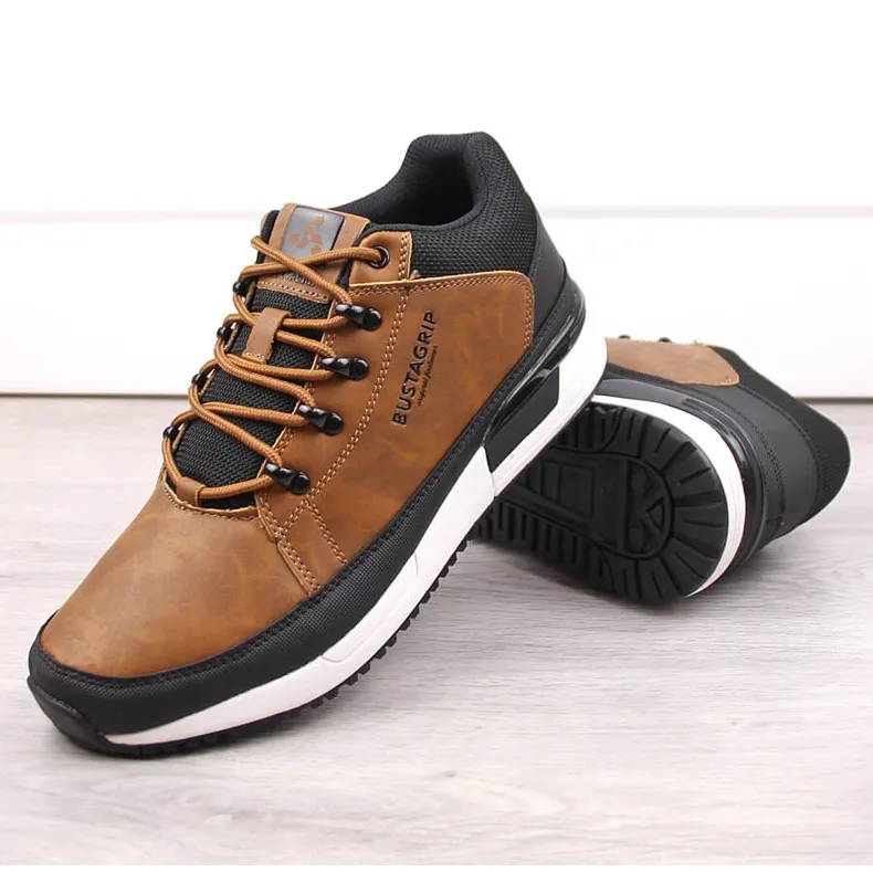 Chaussures homme cuir marron Cruiser Bustagrip brun