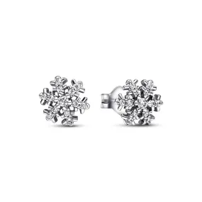 Clous d’Oreilles Pandora Moments– Flocon de Neige Scintillant | 3 Suisses