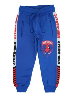 Disney - Pantalon De Jogging garçon imprimé Spiderman en coton - Bleu