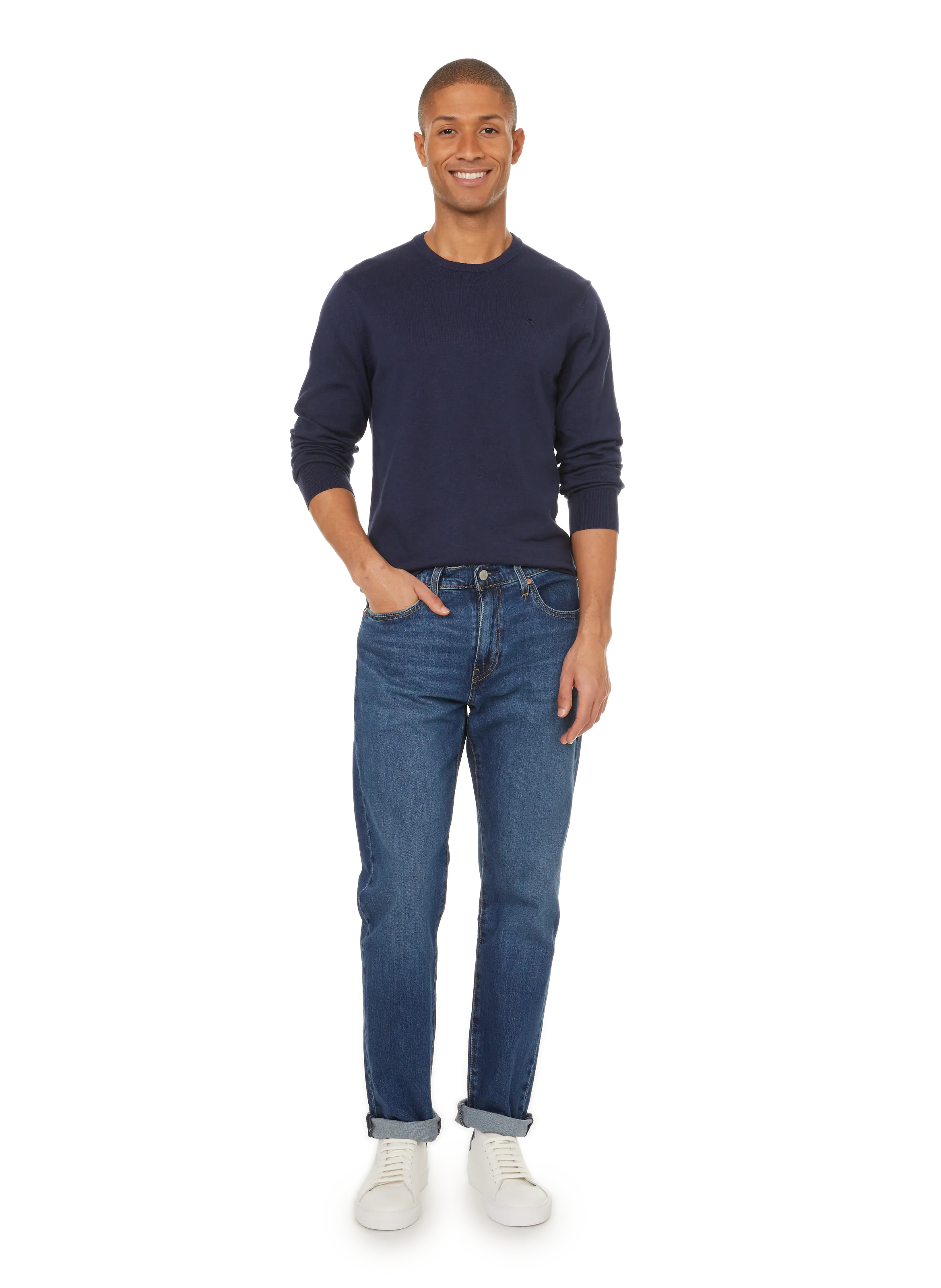 HACKETT  Pull en coton  - Bleu