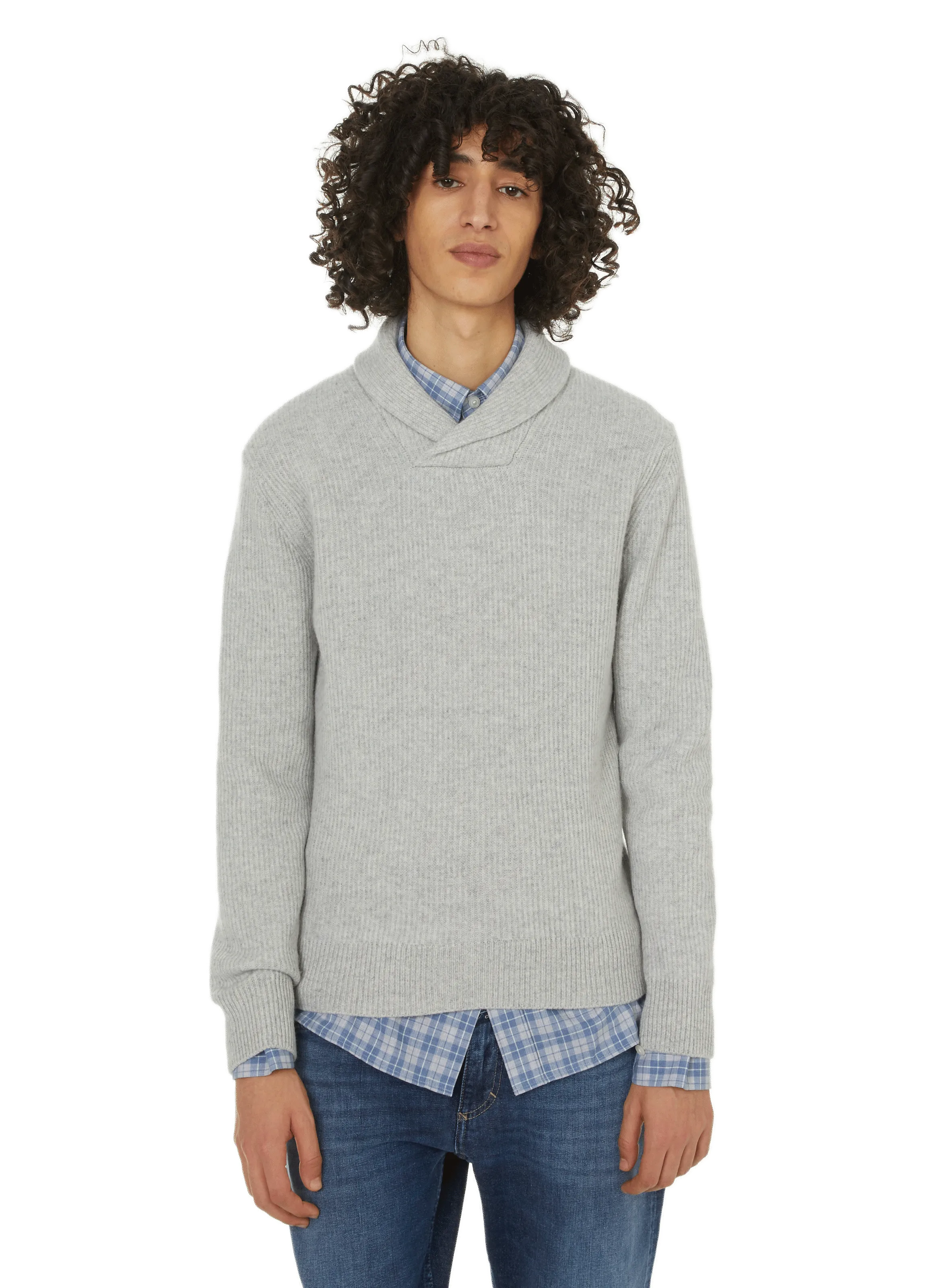 HACKETT  Pull en coton - Gris