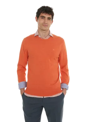 HACKETT  Pull en coton  - Orange