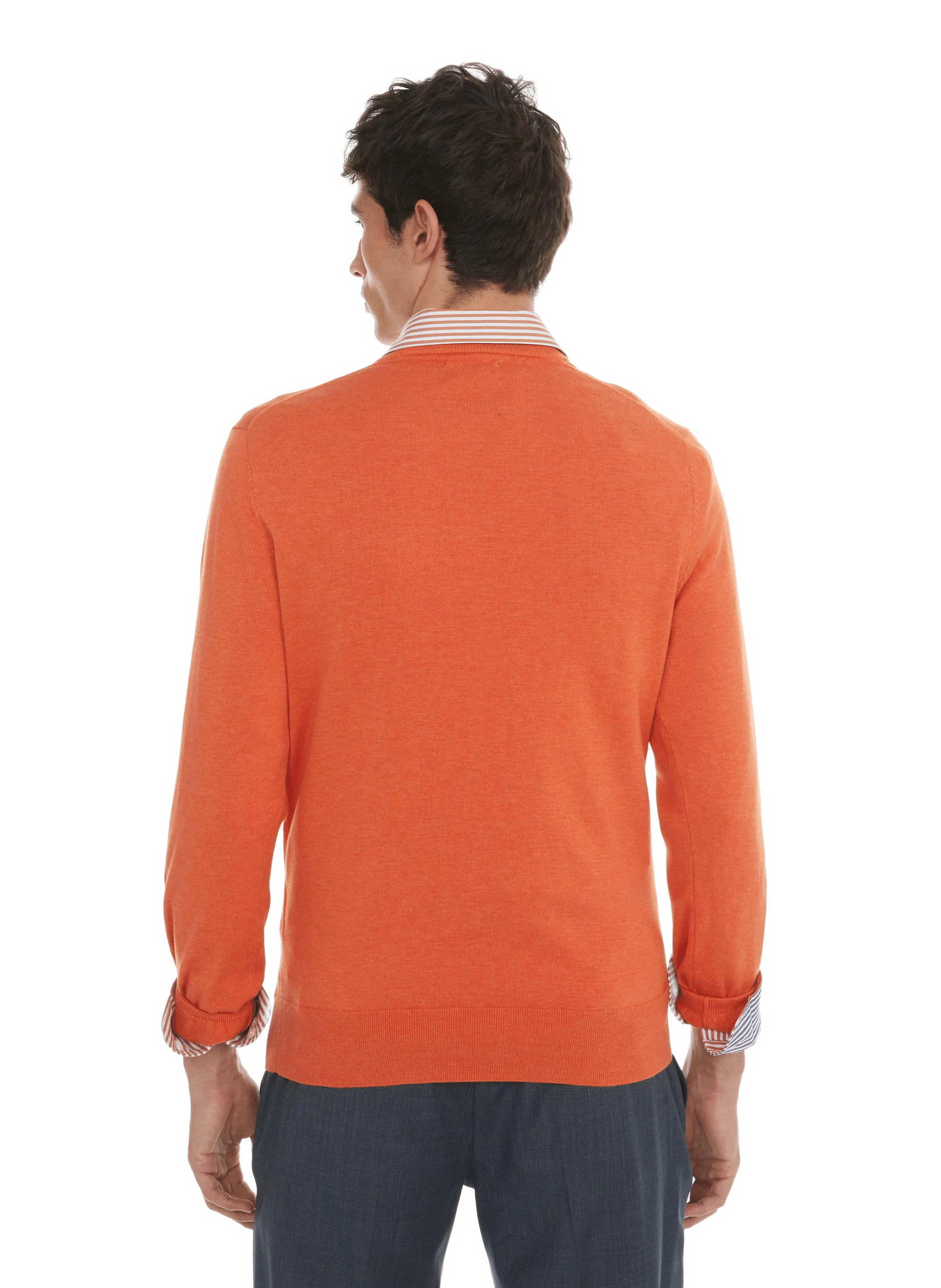 HACKETT  Pull en coton  - Orange