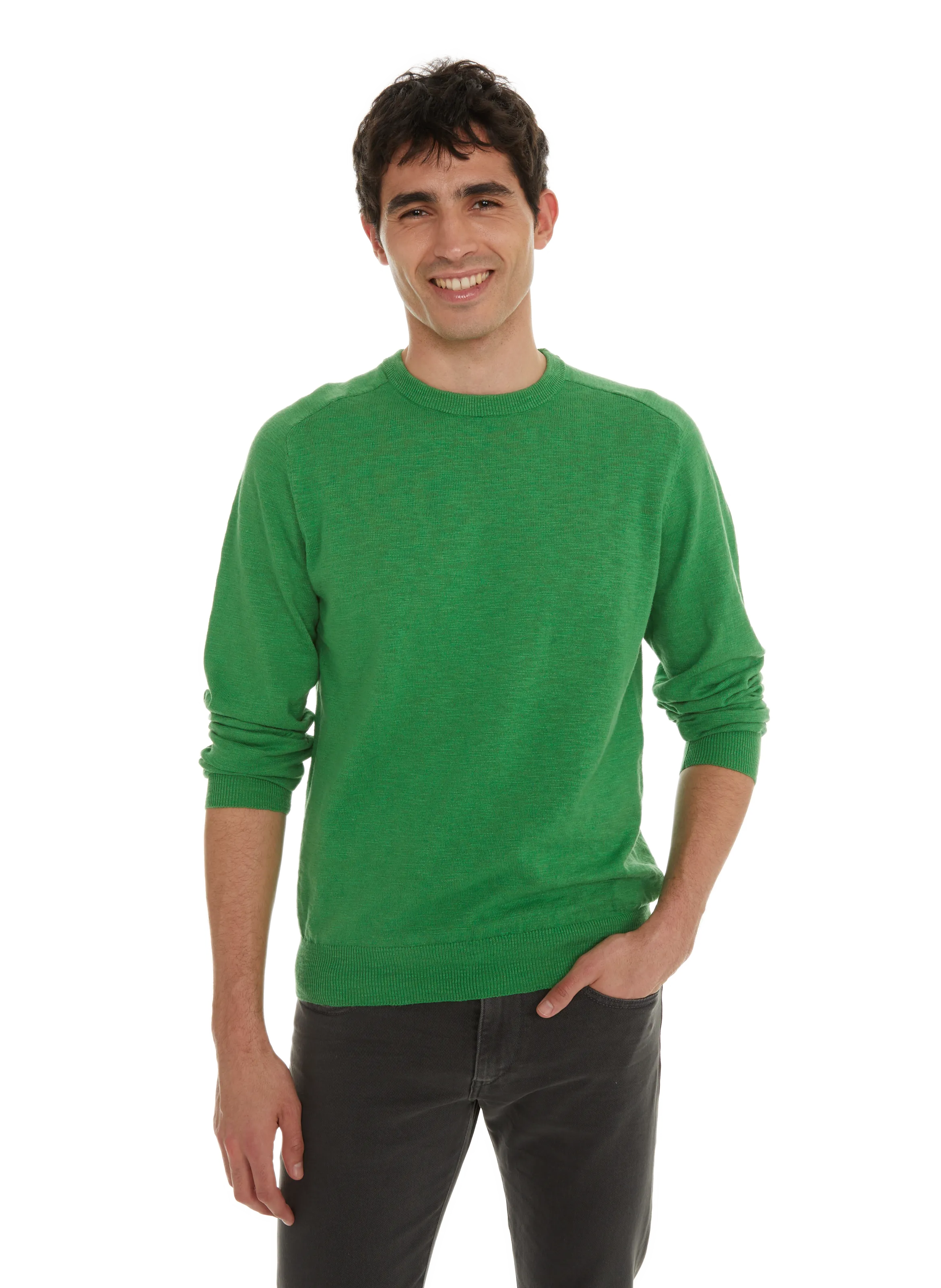 HARRIS WILSON  Pull en coton  - Vert