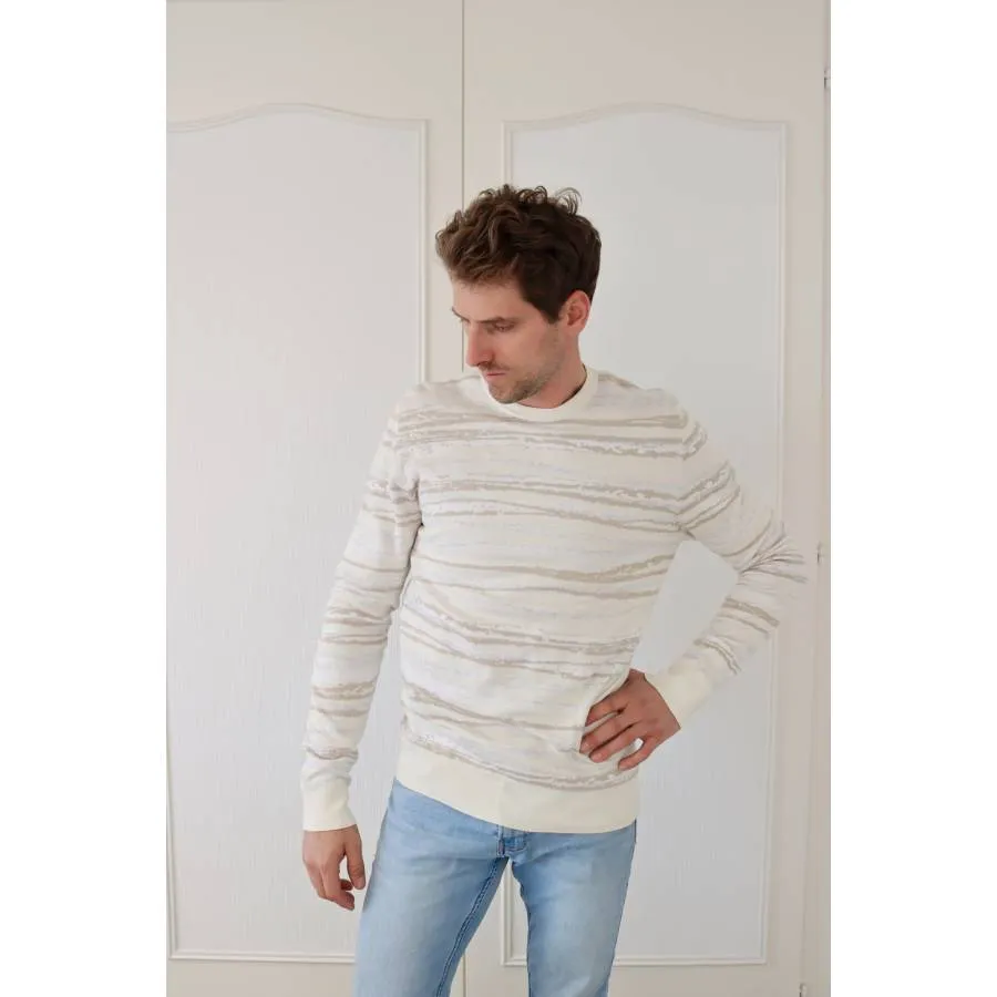 Hermès Pull en coton blanc