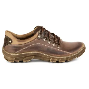 KOMODO Chaussures trekking homme cuir 700 marron brun