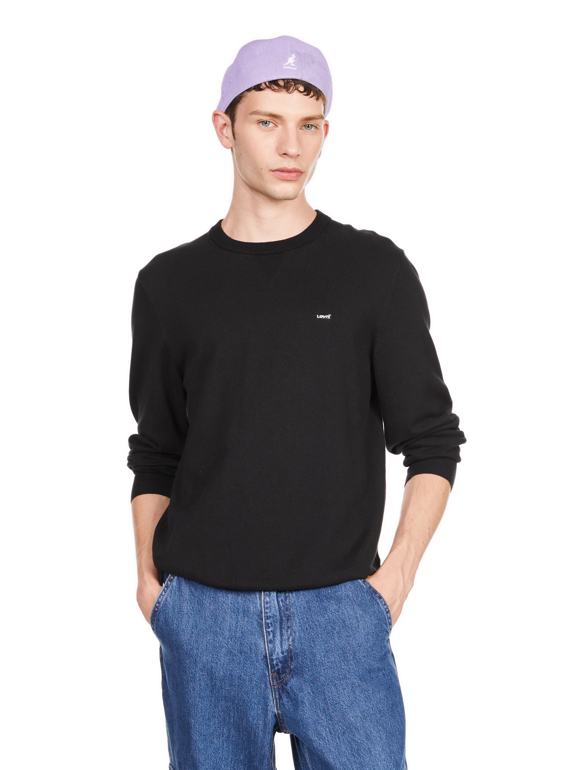 LEVI'S  Pull en coton  - Noir