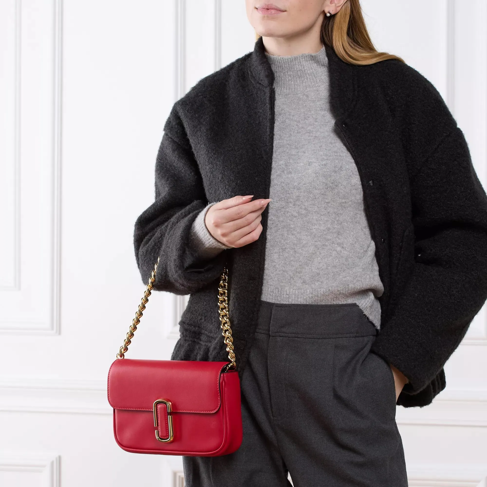 Marc Jacobs The Shoulder Bag True Red | Sac à bandoulière