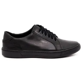 Olivier Chaussures cuir homme 932MP noir le noir