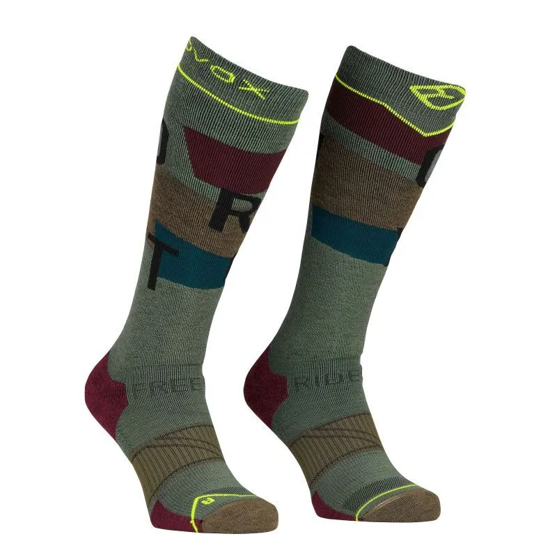 Ortovox Freeride Long Socks Cozy - Chaussettes en laine mérinos homme