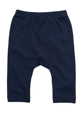 pantalon jogging coton bio pour bébé - BZ49 - bleu marine 