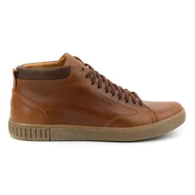 Polbut Chaussures cuir homme 2108sw camel brun