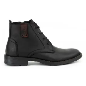 Polbut Chaussures cuir homme isolées C20F noir le noir