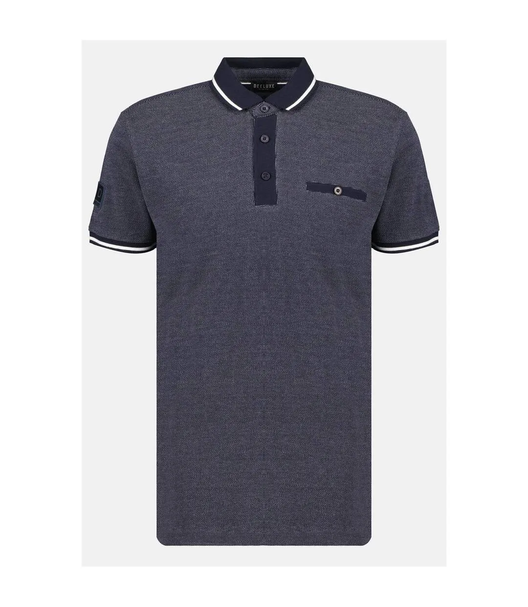 Polo en coton piqué ITEM Navy