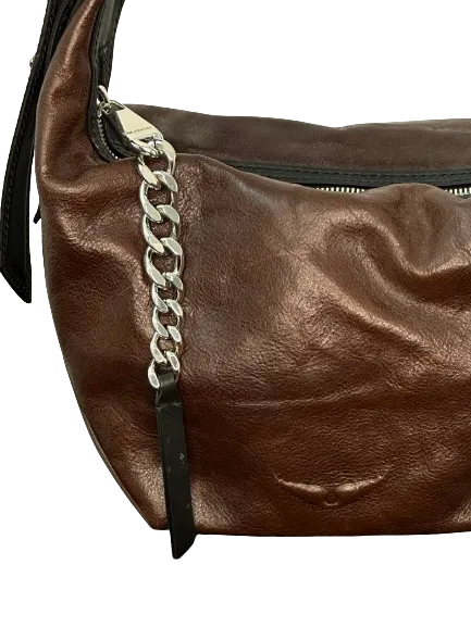 Sac à bandoulière marron foncé Zadig & Voltaire - Yalla