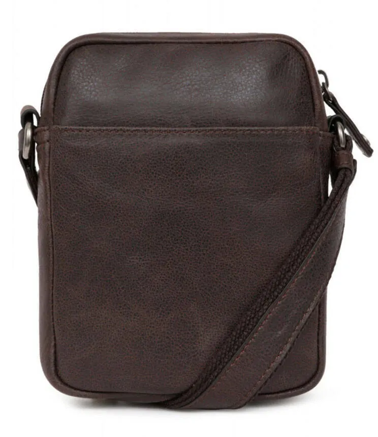 sacoche cuir homme marron