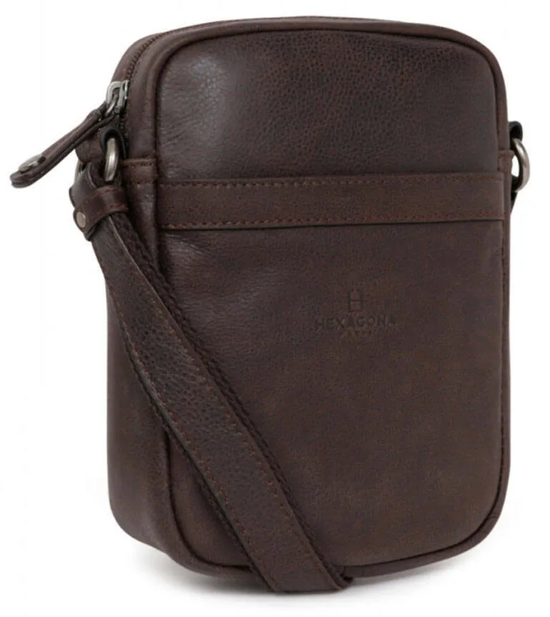 sacoche cuir homme marron