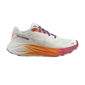 Salomon Aero Glide 2  WHITE / DRAGON FIRE / VIVACIOUS - Chaussure de Running Homme