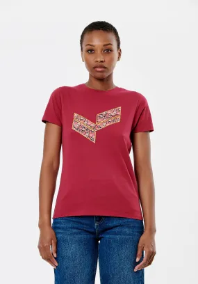 T-shirt fuchsia Femme LOVET Dahlia