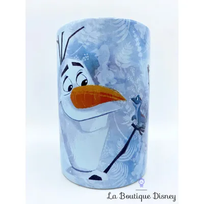 Tasse Olaf La reine des neiges Disney Store mug bleu bonhomme de neige