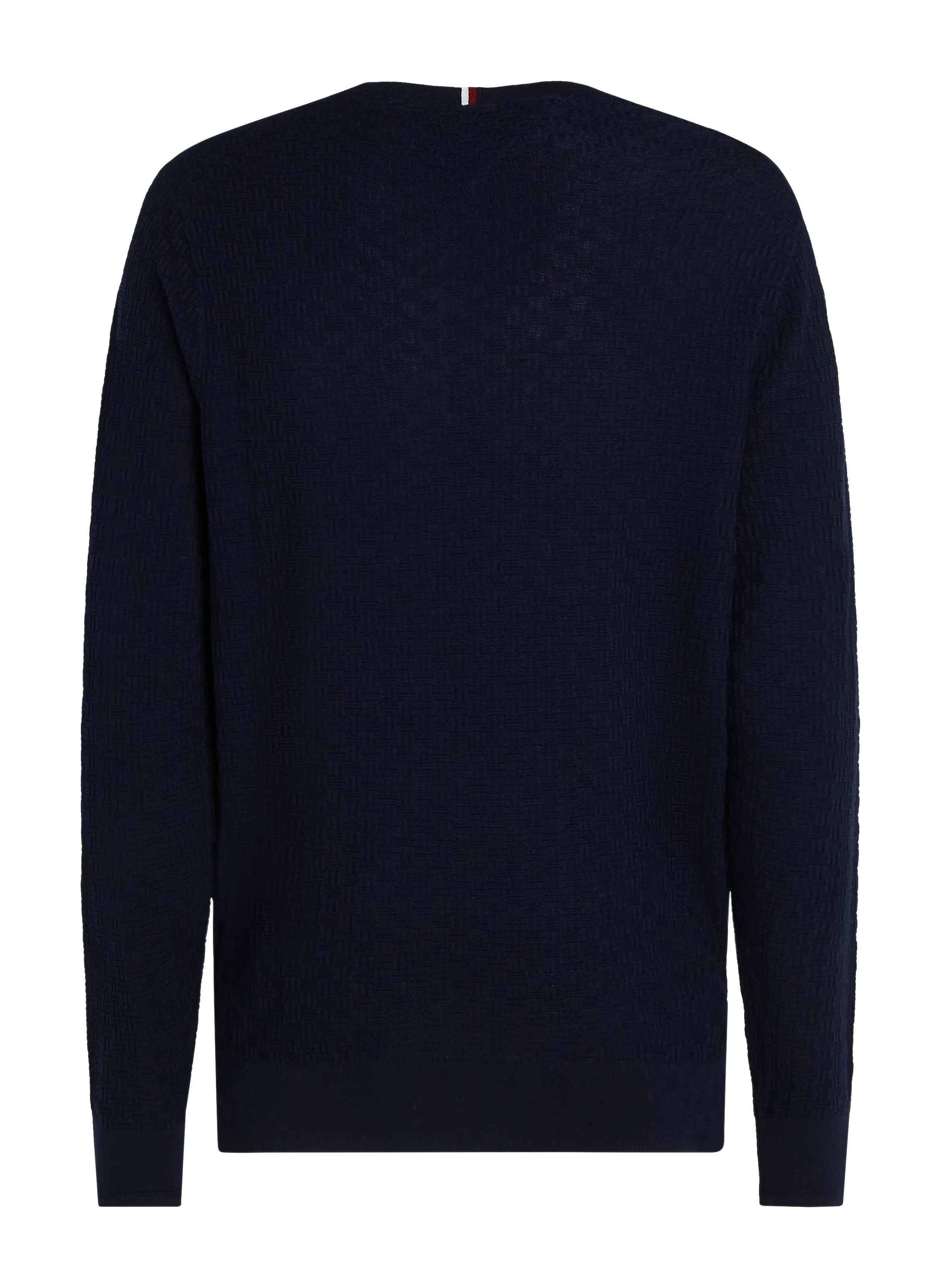 TOMMY HILFIGER  Pull en coton  - Bleu