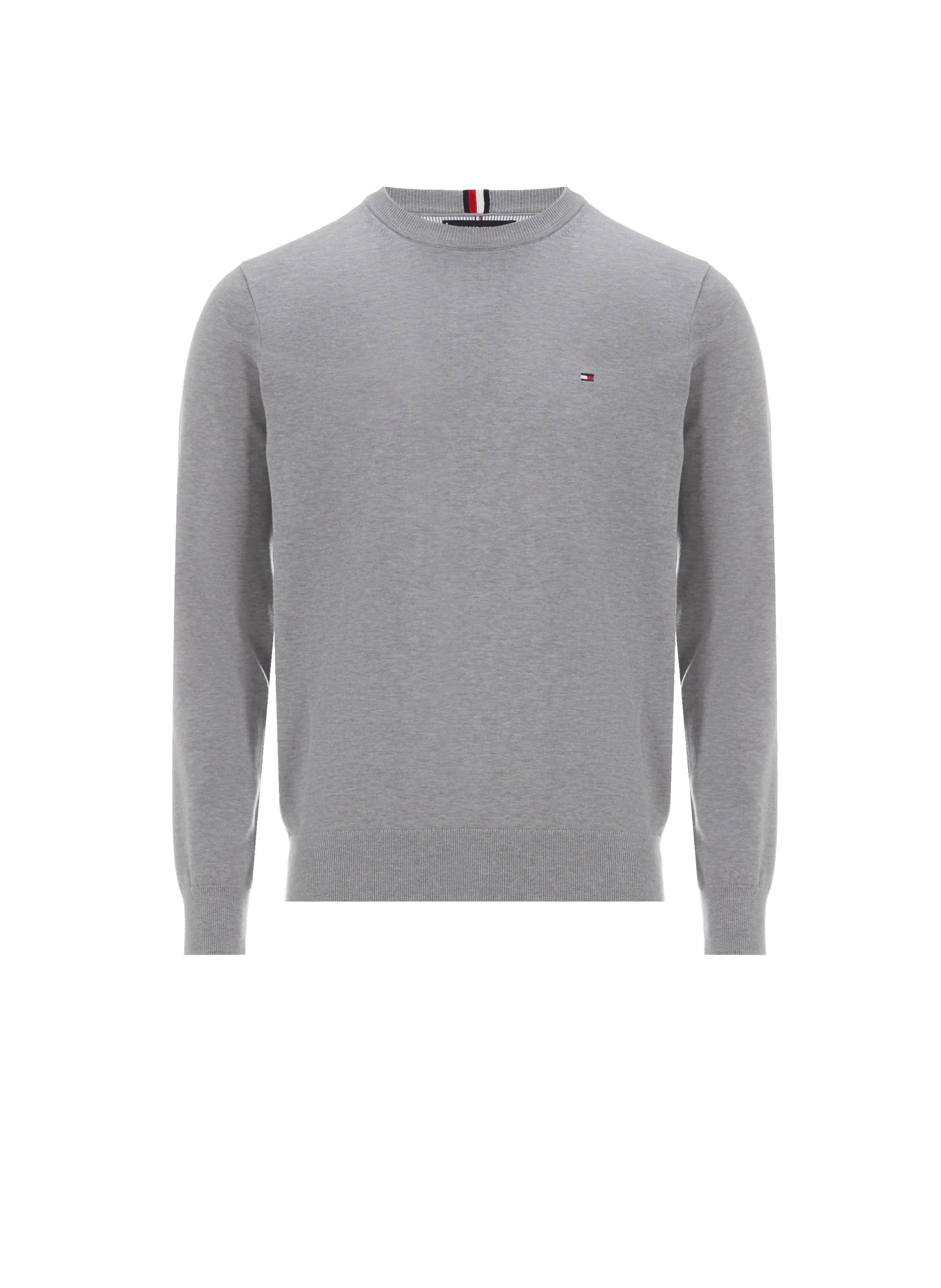 TOMMY HILFIGER  Pull en coton - Gris