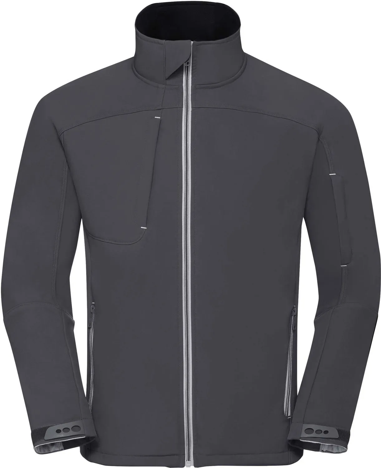 Veste softshell bionic homme - R-410-M - gris acier 