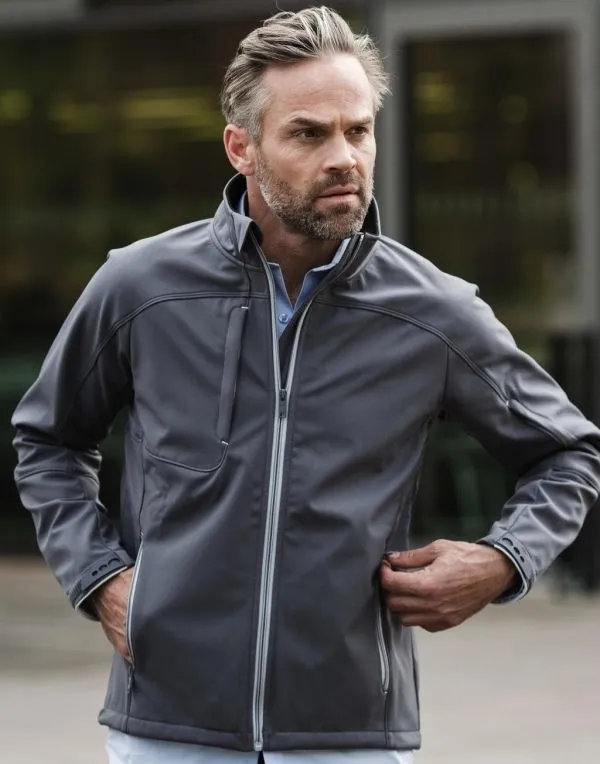 Veste softshell bionic homme - R-410-M - gris acier 